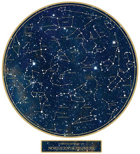 Map of the Constellations .